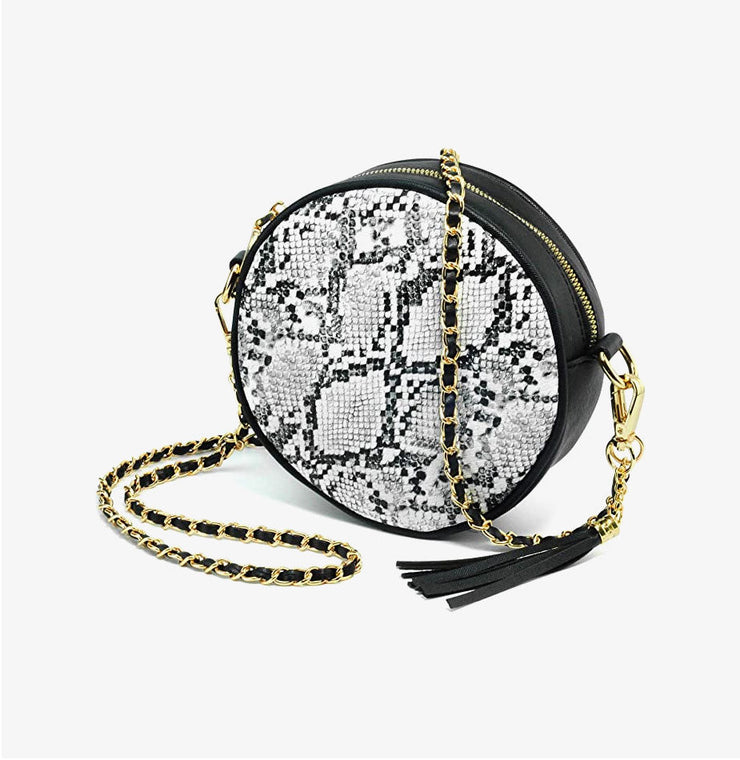 Women Round Crossbody Bag