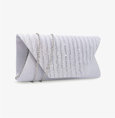 Women's Satin Envelope Evening Bag